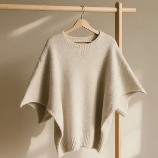 寬鬆蝙蝠袖針織衫